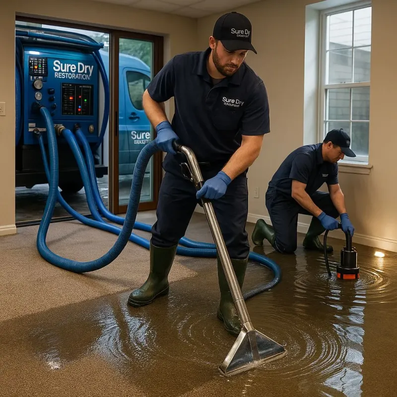 Water Extraction and Removal process in Fort Dix, NJ